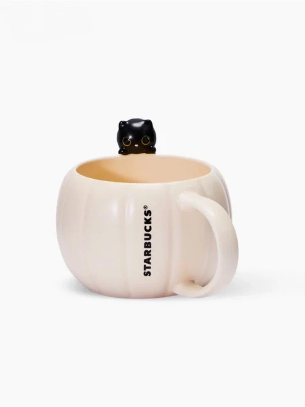Starbucks Black Cat Ceramic Mug